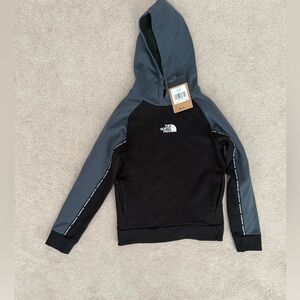 The North Face Black and Dark Gray Hoodie